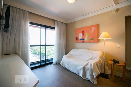 Sala de apartamento para alugar com 1 quarto, 47m² em Parque Monte Líbano, Mogi das Cruzes