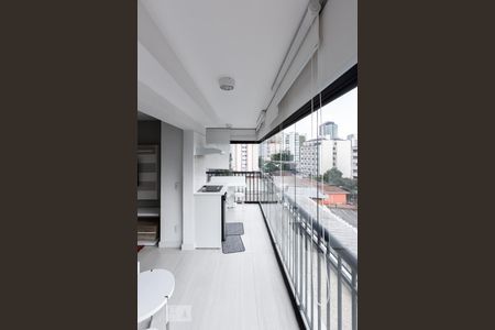 Varanda de kitnet/studio para alugar com 1 quarto, 40m² em Campos Elíseos, São Paulo