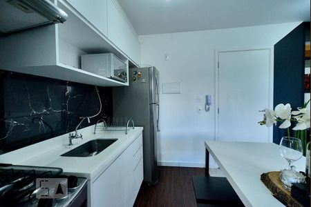 Cozinha de apartamento para alugar com 1 quarto, 31m² em Água Branca, São Paulo