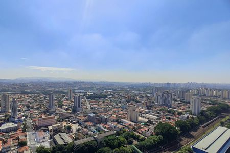 Vista da sala e quarto de kitnet/studio para alugar com 1 quarto, 33m² em Centro, Osasco