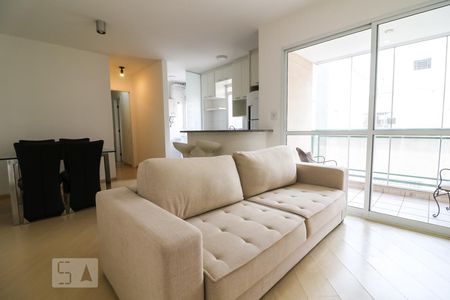 Sala/Cozinha de apartamento à venda com 1 quarto, 45m² em Bela Vista, São Paulo