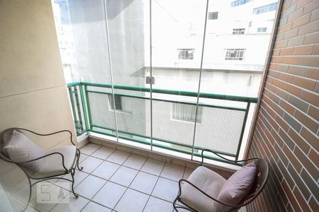 varanda de apartamento à venda com 1 quarto, 45m² em Bela Vista, São Paulo