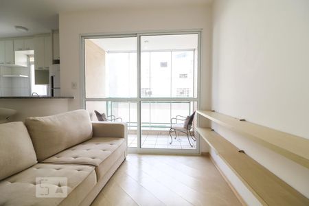 Sala/Cozinha de apartamento à venda com 1 quarto, 45m² em Bela Vista, São Paulo