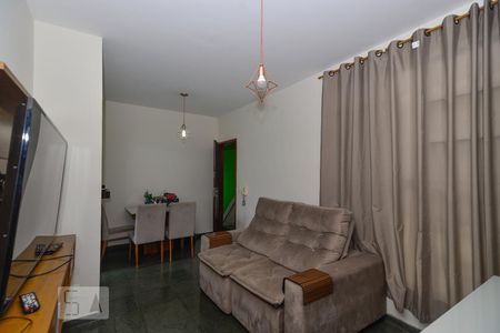 sala de apartamento à venda com 3 quartos, 66m² em Letícia, Belo Horizonte