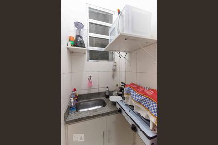Cozinha - Armário de kitnet/studio para alugar com 1 quarto, 24m² em Flamengo, Rio de Janeiro