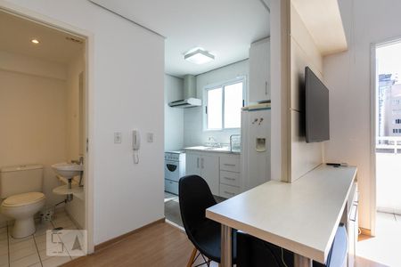 Cozinha de apartamento à venda com 1 quarto, 50m² em Itaim Bibi, São Paulo