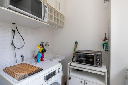 Cozinha de apartamento à venda com 1 quarto, 50m² em Itaim Bibi, São Paulo