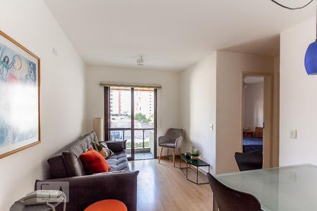 Sala de apartamento para alugar com 1 quarto, 44m² em Vila Olímpia, São Paulo