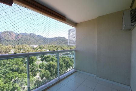 Varanda da Sala de apartamento à venda com 2 quartos, 58m² em Jacarepaguá, Rio de Janeiro