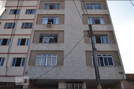 Fachada do bloco de apartamento à venda com 1 quarto, 50m² em Engenho de Dentro, Rio de Janeiro