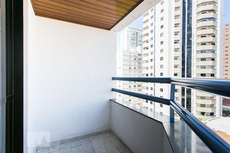 Varanda da Sala de apartamento à venda com 3 quartos, 105m² em Vila Regente Feijó, São Paulo