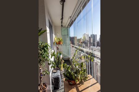 Varanda de kitnet/studio para alugar com 1 quarto, 33m² em República, São Paulo