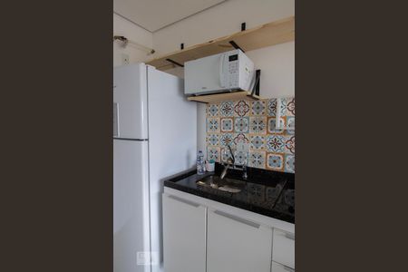 Cozinha de apartamento à venda com 1 quarto, 30m² em Butantã, São Paulo