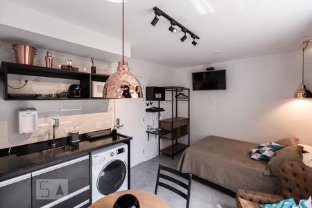 Studio de kitnet/studio para alugar com 1 quarto, 22m² em Centro, São Paulo