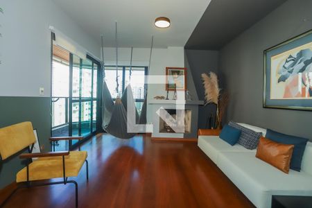 Sala de apartamento à venda com 4 quartos, 207m² em Perdizes, São Paulo