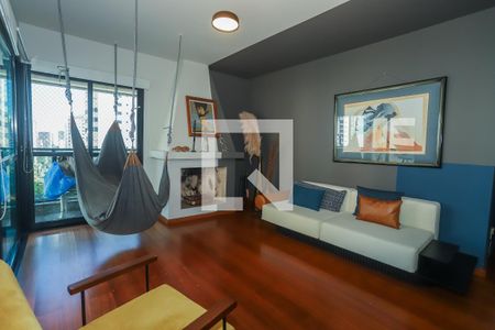 Sala de apartamento à venda com 4 quartos, 207m² em Perdizes, São Paulo