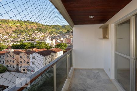 Varanda da Sala de apartamento para alugar com 2 quartos, 115m² em Grajaú, Rio de Janeiro