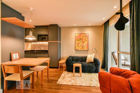 Studio de kitnet/studio para alugar com 1 quarto, 37m² em Jardim Paulistano, São Paulo