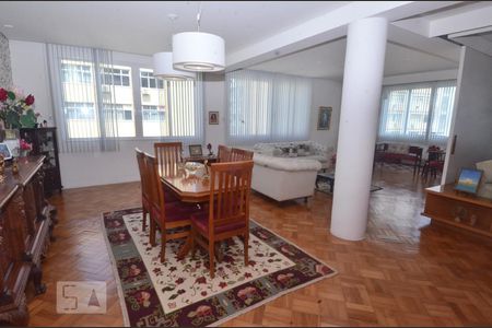 Sala de Jantar de apartamento à venda com 3 quartos, 203m² em Copacabana, Rio de Janeiro