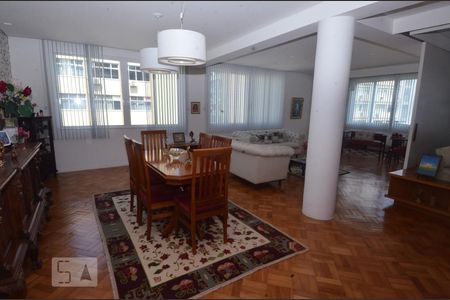 Sala de Jantar de apartamento à venda com 3 quartos, 203m² em Copacabana, Rio de Janeiro