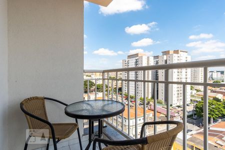 Varanda da Sala de apartamento para alugar com 2 quartos, 65m² em Vila Antonieta, São Paulo