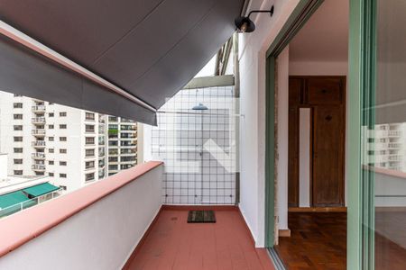 Varanda de apartamento para alugar com 2 quartos, 146m² em Santa Cecília, São Paulo