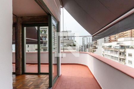 Varanda de apartamento para alugar com 2 quartos, 146m² em Santa Cecília, São Paulo