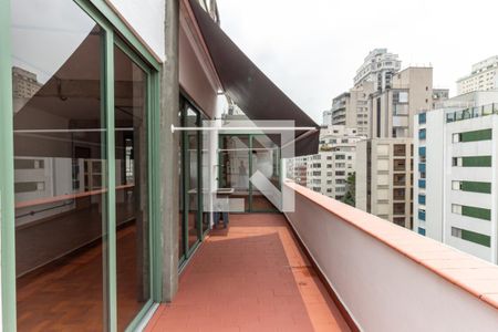 Varanda de apartamento para alugar com 2 quartos, 146m² em Santa Cecília, São Paulo