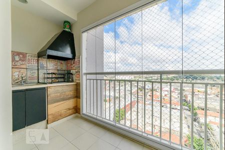 Varanda gourmet de apartamento à venda com 3 quartos, 84m² em Centro, São Caetano do Sul