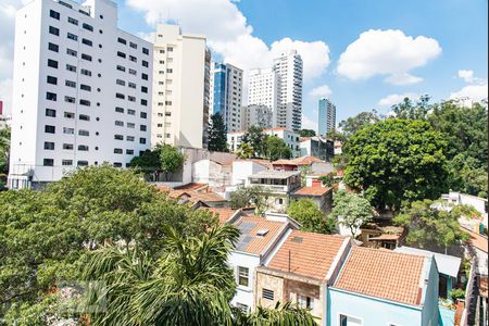 Vista da varanda de apartamento para alugar com 1 quarto, 49m² em Aclimação, São Paulo