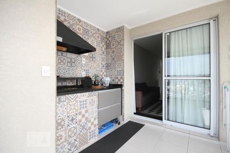 Varanda gourmet de apartamento à venda com 2 quartos, 68m² em Jardim Santa Cruz (sacomã), São Paulo