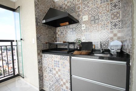 Varanda gourmet de apartamento à venda com 2 quartos, 68m² em Jardim Santa Cruz (sacomã), São Paulo