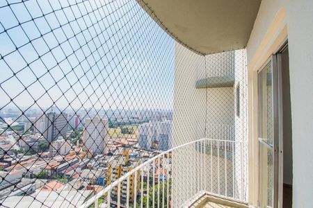 Varanda da Sala de apartamento à venda com 1 quarto, 45m² em Cambuci, São Paulo