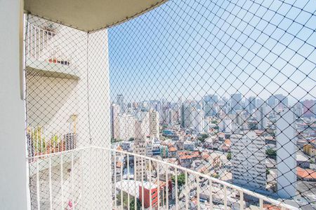 Varanda da Sala de apartamento à venda com 1 quarto, 45m² em Cambuci, São Paulo