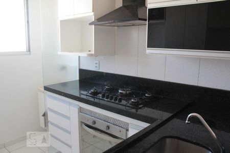 Cozinha de apartamento à venda com 2 quartos, 48m² em Jardim Búfalo, Jundiaí