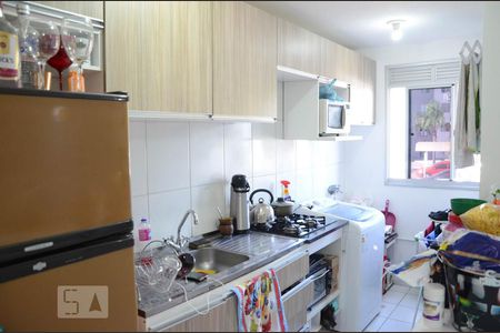 Cozinha de apartamento à venda com 2 quartos, 49m² em Mato Grande, Canoas