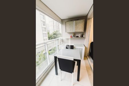 Varanda de apartamento à venda com 1 quarto, 35m² em Perdizes, São Paulo