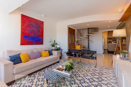 Sala de apartamento à venda com 3 quartos, 220m² em Jardim Leonor, São Paulo