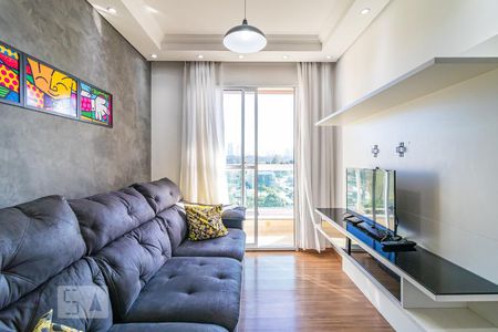 Sala de apartamento para alugar com 2 quartos, 60m² em Vila Barros, Barueri