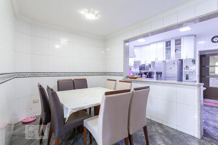 Sala de Jantar de casa à venda com 4 quartos, 260m² em Vila Francisco Matarazzo, Santo André