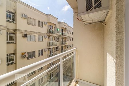 Varanda da Sala de apartamento para alugar com 2 quartos, 55m² em Pechincha, Rio de Janeiro