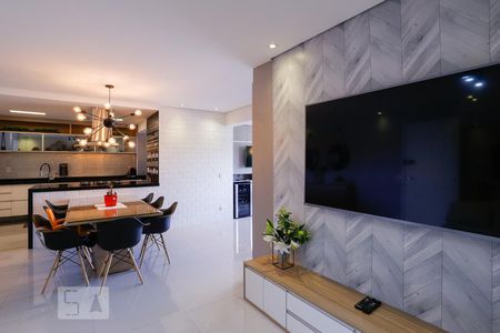 Sala de apartamento à venda com 3 quartos, 130m² em Vila Anastácio, São Paulo