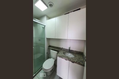 Banheiro da Suíte de apartamento para alugar com 1 quarto, 30m² em Jardim da Glória, São Paulo