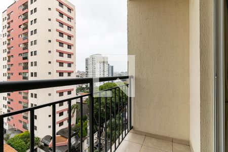 Varanda da Sala de apartamento para alugar com 2 quartos, 47m² em Jardim Santa Cruz (sacomã), São Paulo