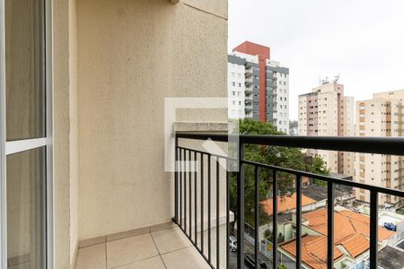 Varanda da Sala de apartamento para alugar com 2 quartos, 47m² em Jardim Santa Cruz (sacomã), São Paulo