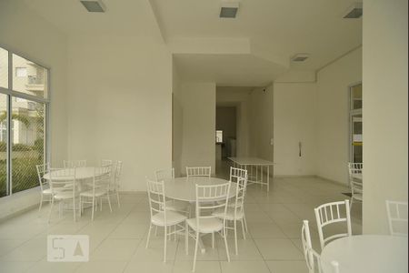 Área comum - salão de festas de apartamento para alugar com 2 quartos, 52m² em Vila Bela, São Paulo