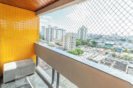 Varanda da Sala de apartamento à venda com 4 quartos, 120m² em Jardim Sílvia, Santo André