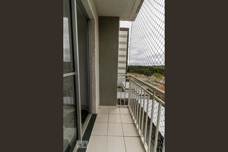 Varanda da Sala de apartamento para alugar com 2 quartos, 57m² em Vila Rossi, São José dos Campos