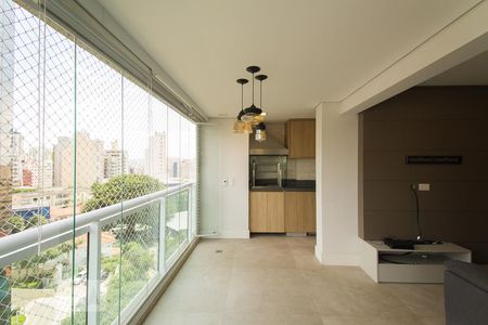 Varanda da Sala de apartamento à venda com 2 quartos, 74m² em Aclimação, São Paulo