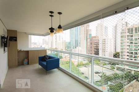 Varanda da Sala de apartamento à venda com 2 quartos, 74m² em Aclimação, São Paulo